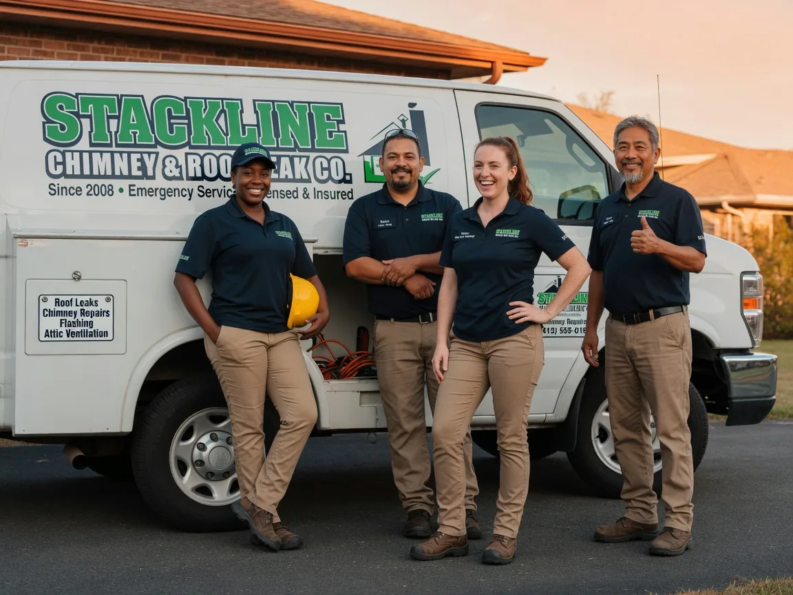 Chimney flashing repair company in Jamestown, KY